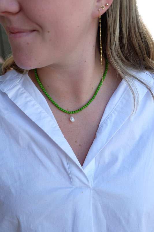 Green Dainty Pearl