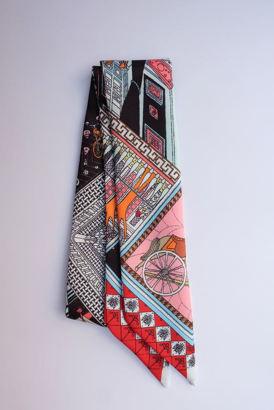 Dark Night Twilly Scarf