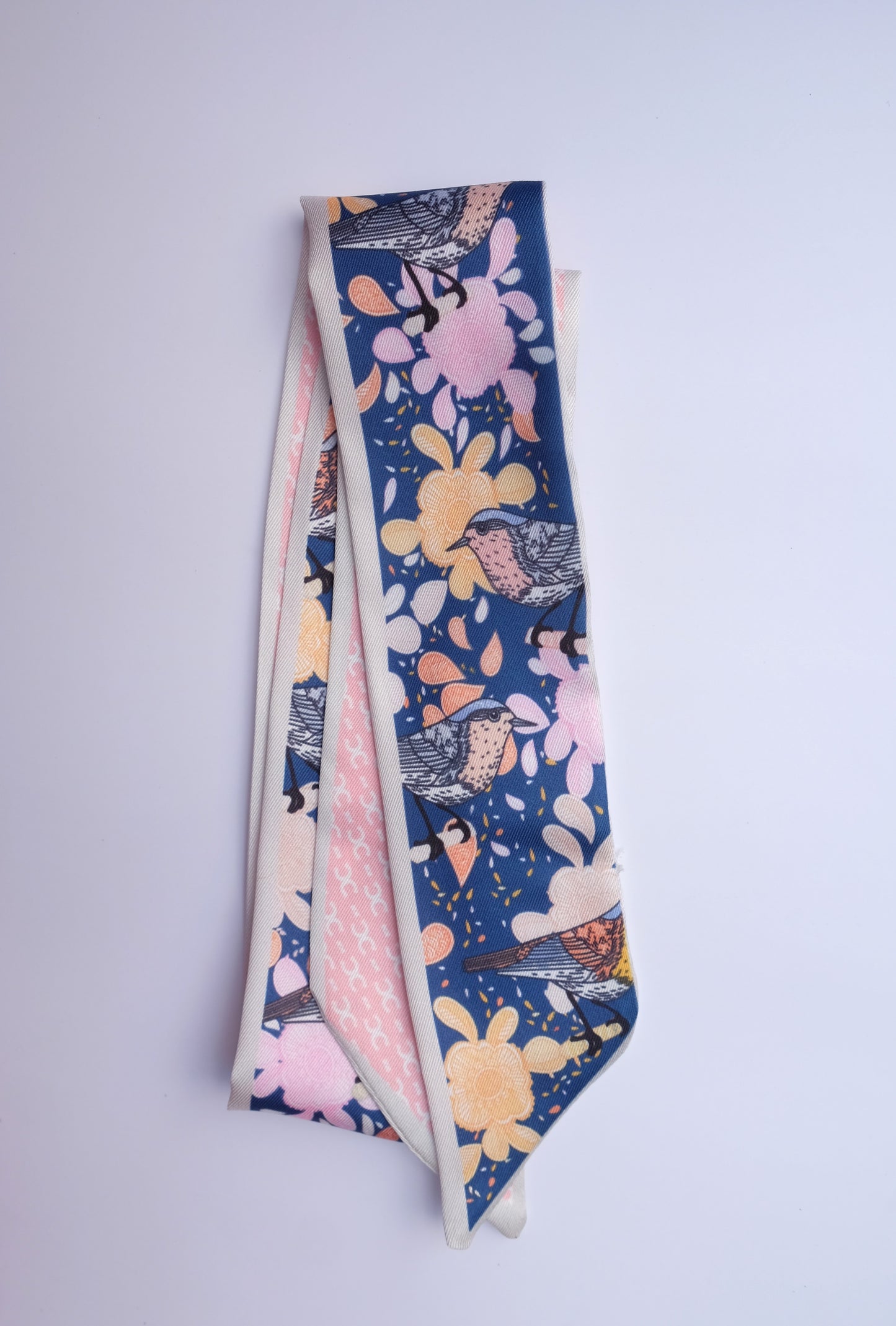 Blue Bird Twilly Scarf