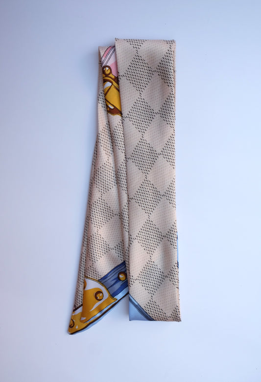 Brown Twilly Scarf