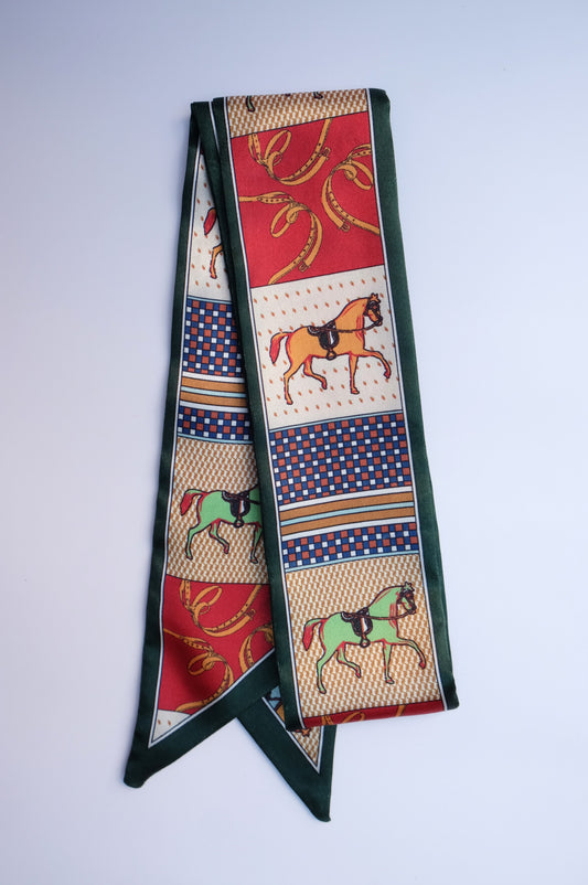 Green Western Twilly Scarf
