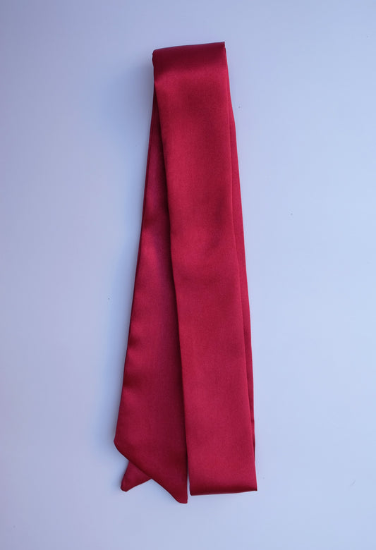 Maroon Twilly Scarf