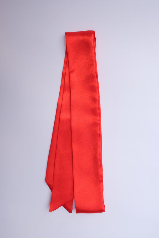 Red Twilly Scarf