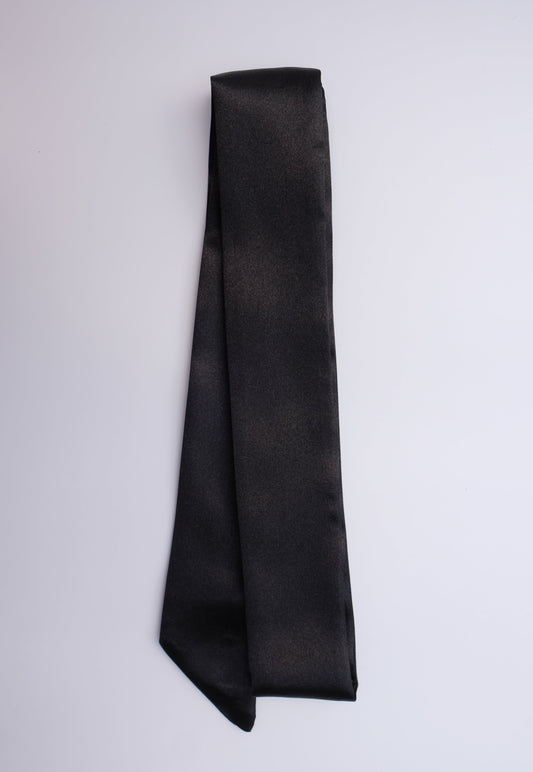 Black Twilly Scarf