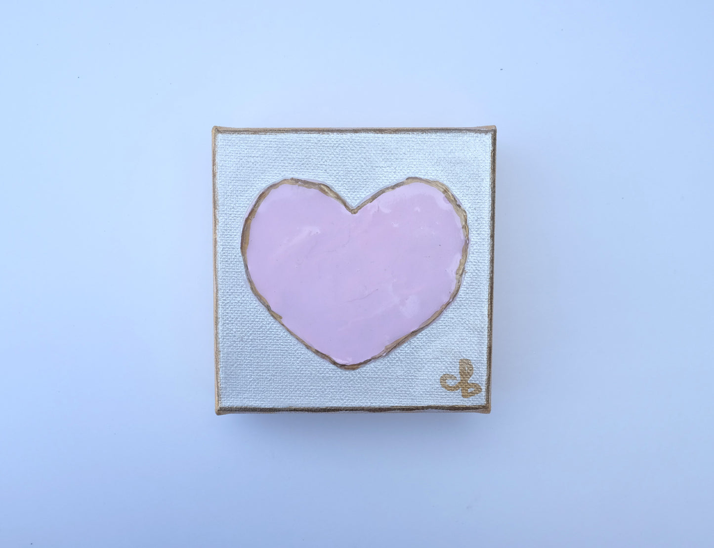 Pearl Heart Canvas