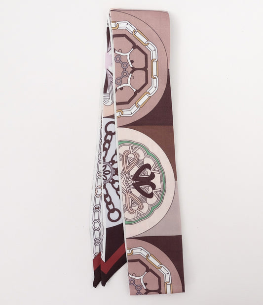 Brown on Brown Twilly Scarf