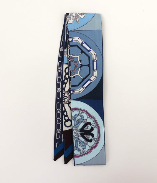 All The Blues Twilly Scarf