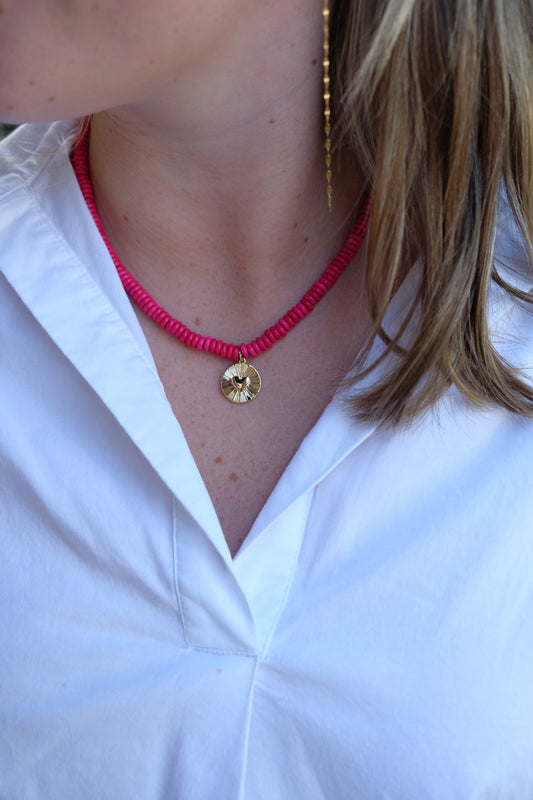 Bright Pink Heart