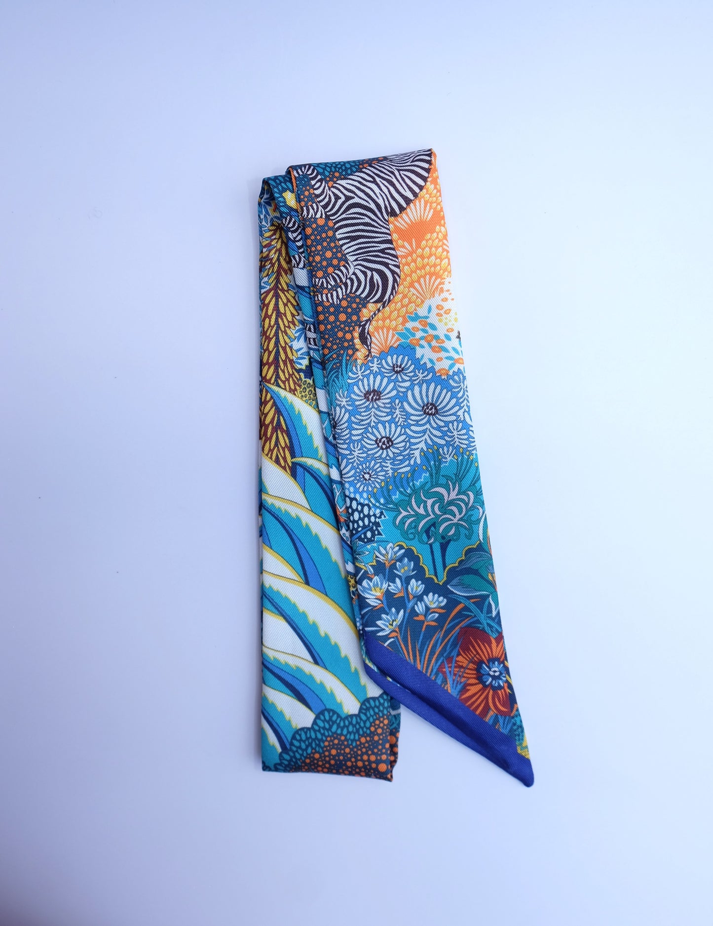 Blue Forest Twilly Scarf