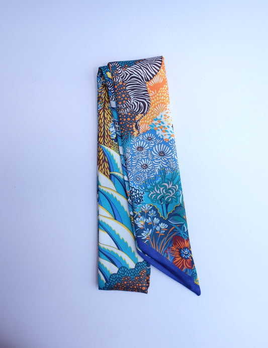 Blue Forest Twilly Scarf