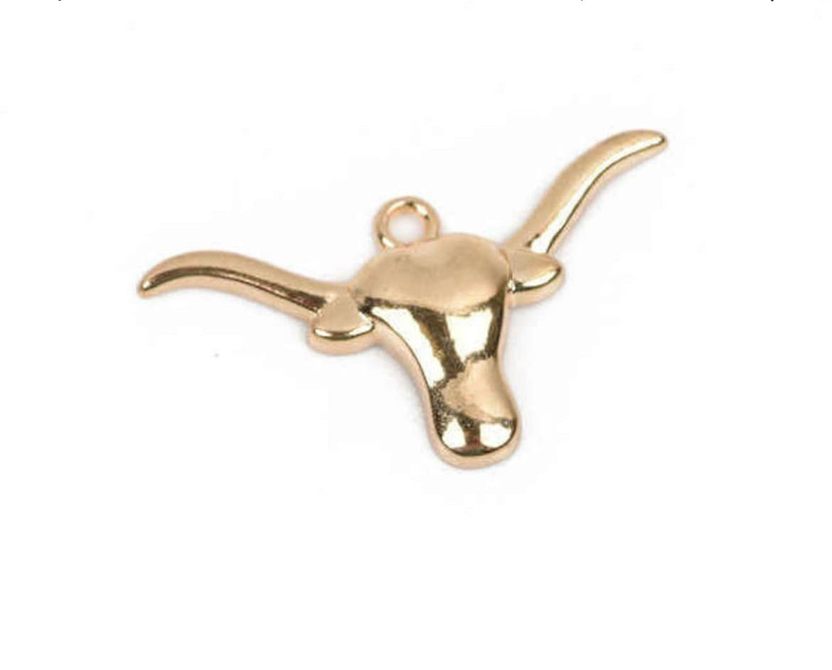 LONGHORN CHARM