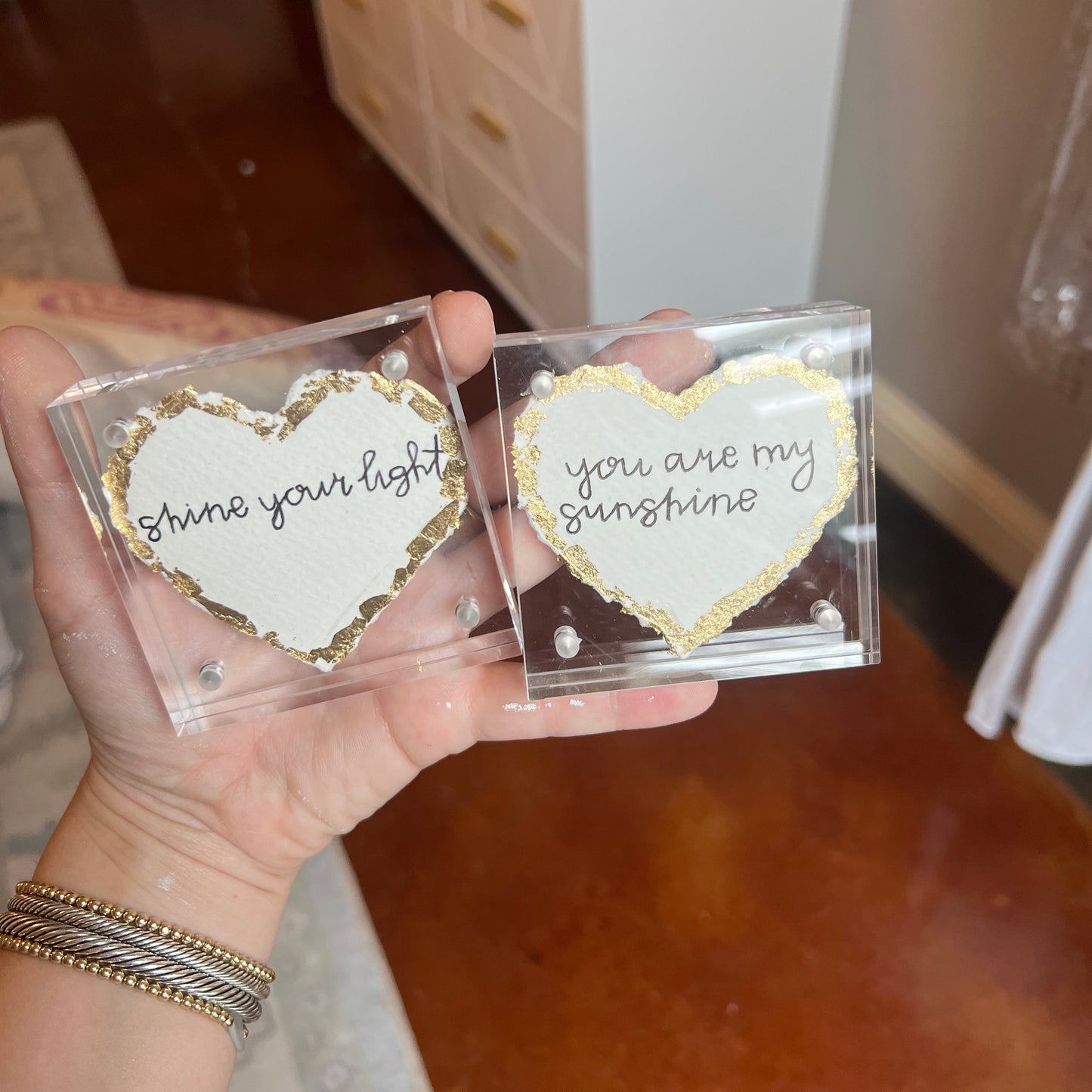 Acrylic Framed Messages